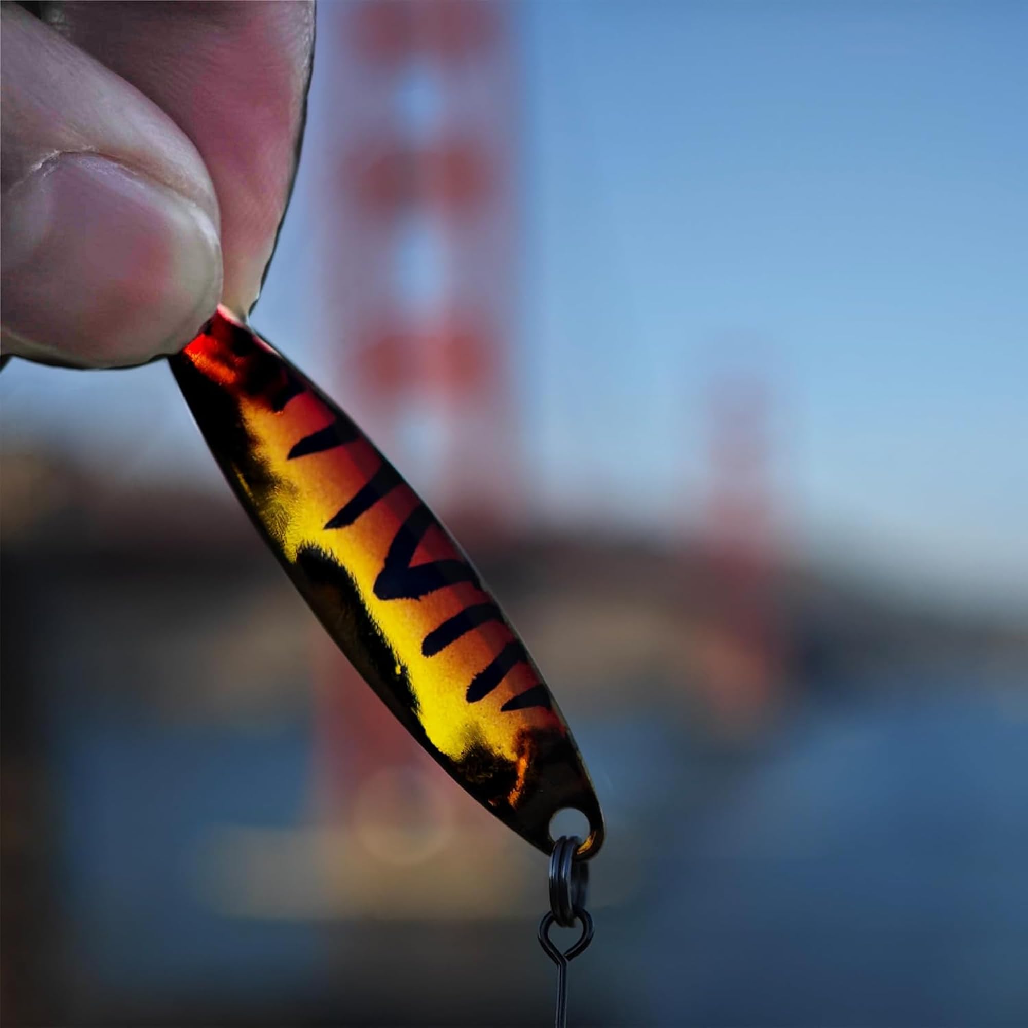 Fishing Lures for Saltwater/Freshwater, Metal Trout Lures for Bass Walleye Pike, 5g Fishing Spoon with Single Hook